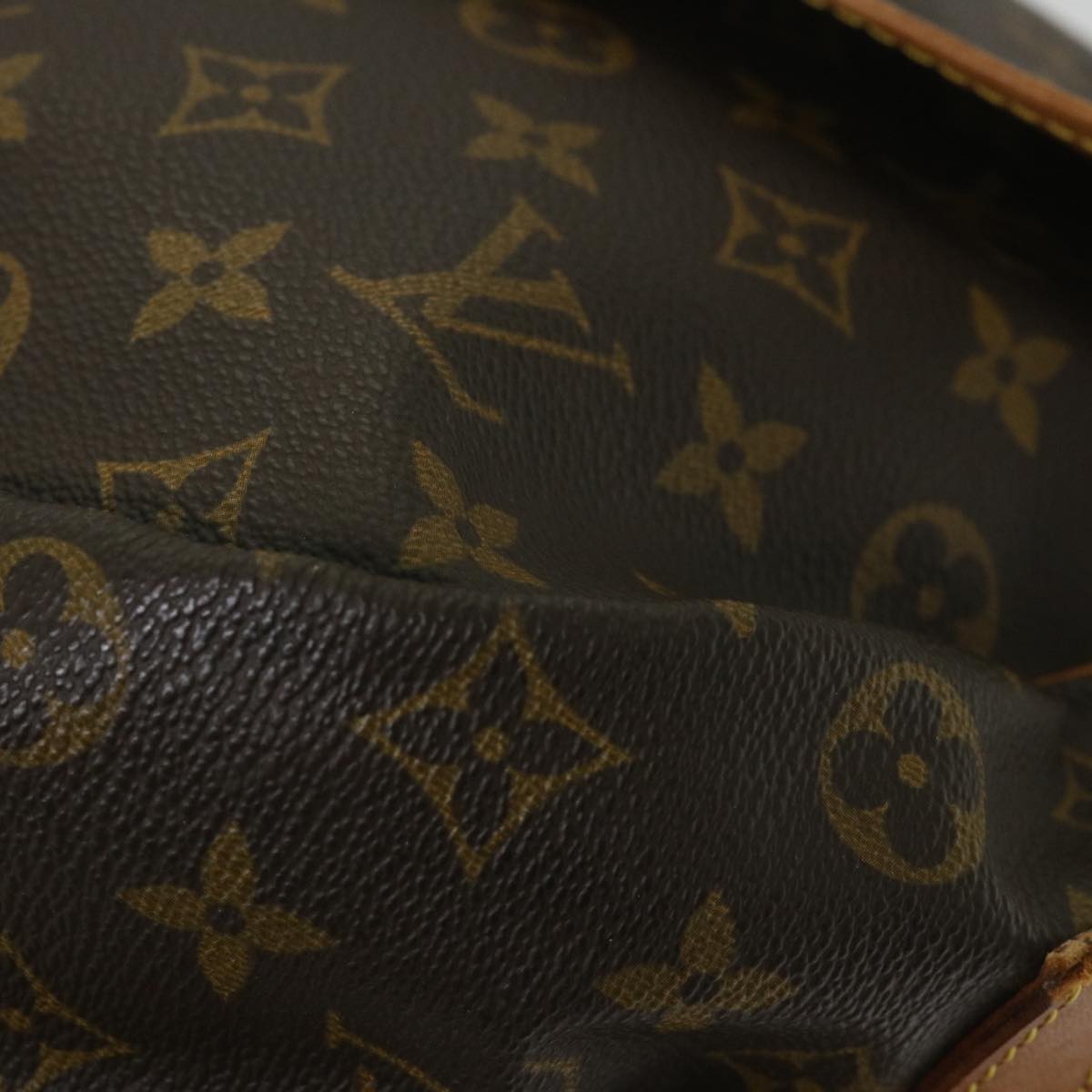 LOUIS VUITTON Monogram Saumur 35 Shoulder Bag M42254 LV Auth ar10543B