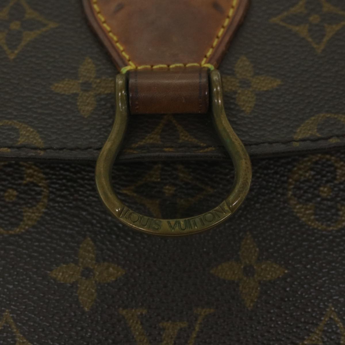 LOUIS VUITTON Monogram Saint Cloud GM Shoulder Bag M51242 LV Auth ar10568B