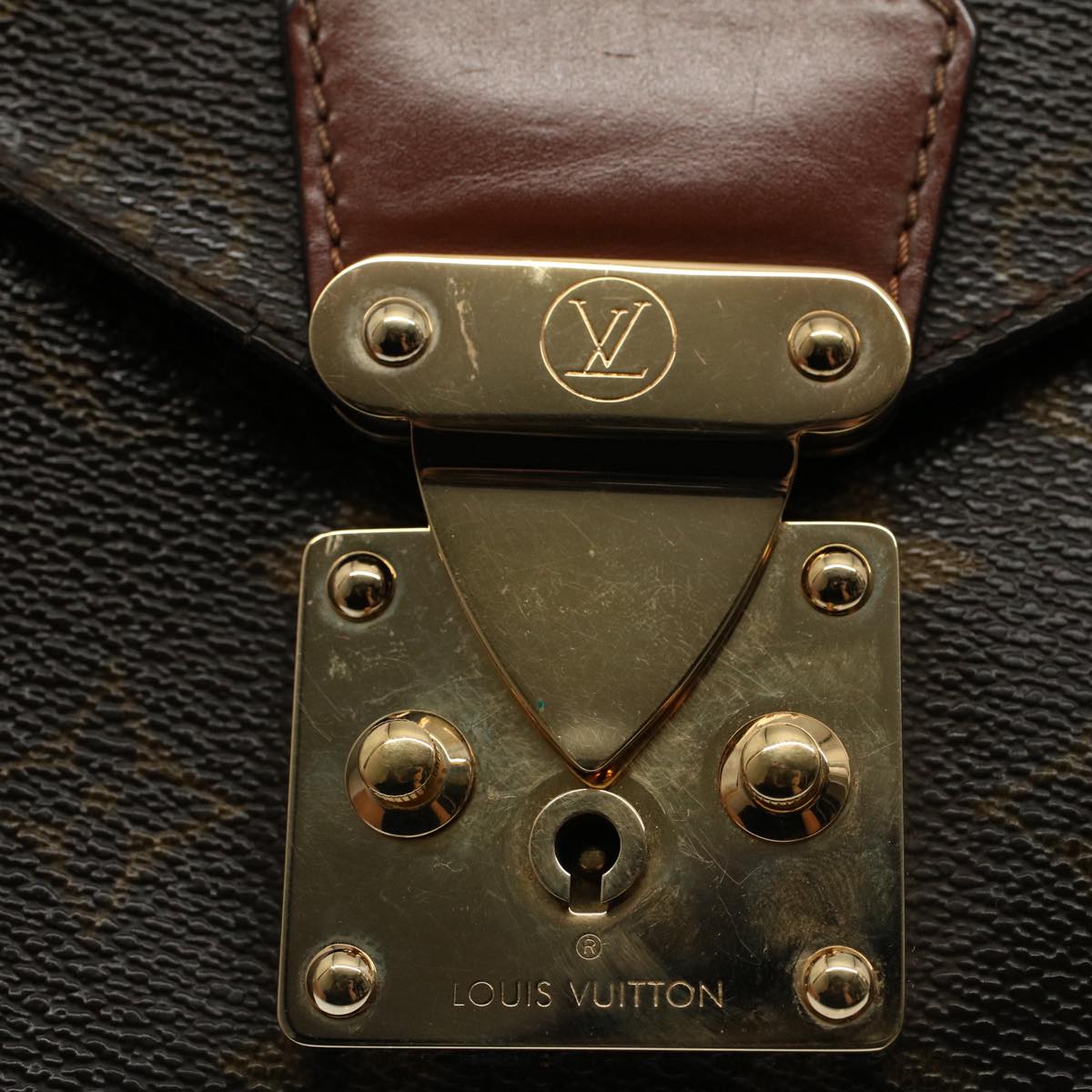 LOUIS VUITTON Monogram Monceau 26 Shoulder Bag 2way M51187 LV Auth ar10574B