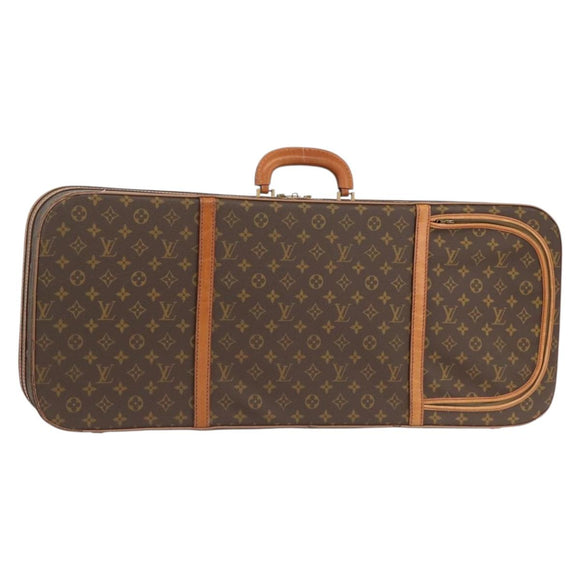 LOUIS VUITTON Monogram Tennis Case Valiz Boston Bag No.90 LV Auth ar10578B