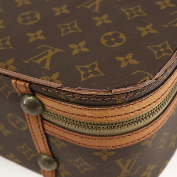 LOUIS VUITTON Monogram Tennis Case Valiz Boston Bag No.90 LV Auth ar10578B