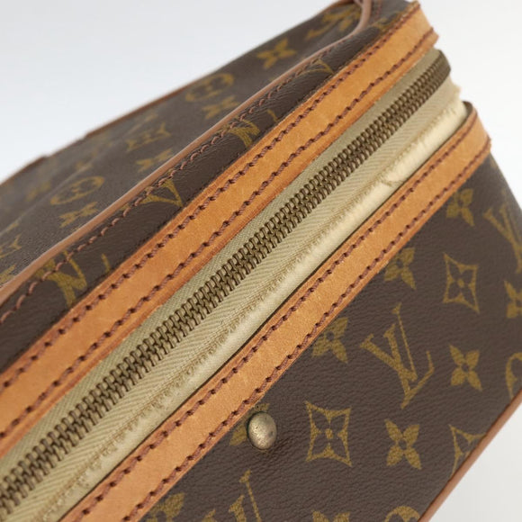 LOUIS VUITTON Monogram Tennis Case Valiz Boston Bag No.90 LV Auth ar10578B
