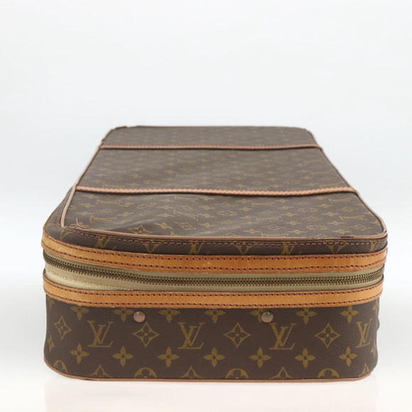 LOUIS VUITTON Monogram Tennis Case Valiz Boston Bag No.90 LV Auth ar10578B