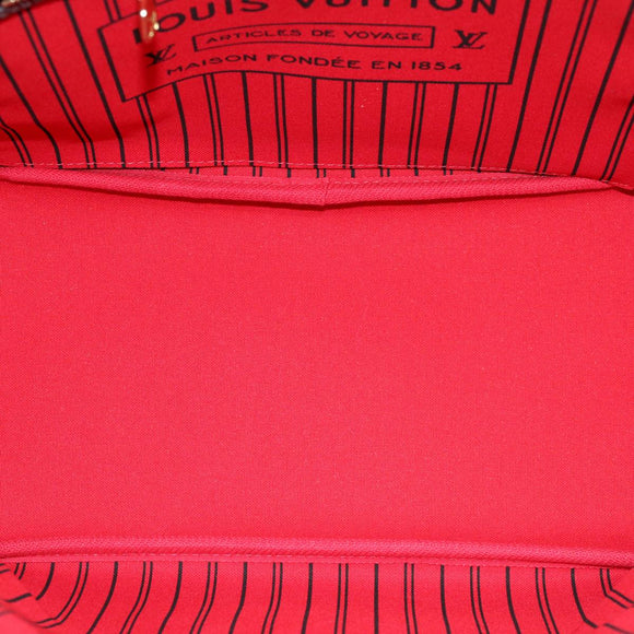 LOUIS VUITTON Damier Ebene Neverfull MM Tote Bag N51105 LV Auth ar10580SA