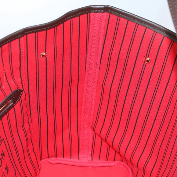 LOUIS VUITTON Damier Ebene Neverfull MM Tote Bag N51105 LV Auth ar10580SA