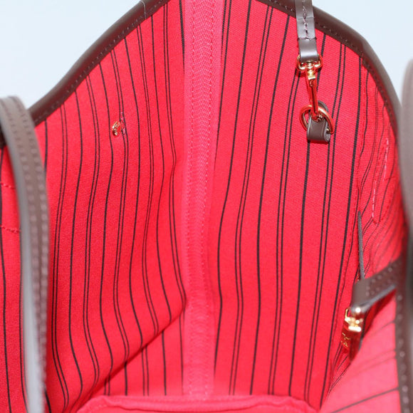 LOUIS VUITTON Damier Ebene Neverfull MM Tote Bag N51105 LV Auth ar10580SA