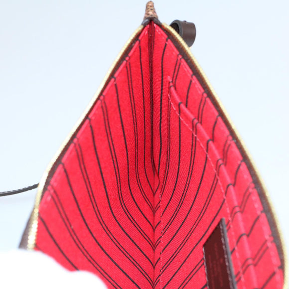 LOUIS VUITTON Damier Ebene Neverfull MM Tote Bag N51105 LV Auth ar10580SA