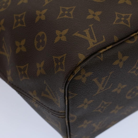 LOUIS VUITTON Monogram Neverfull MM Tote Bag M40156 LV Auth ar10581SA