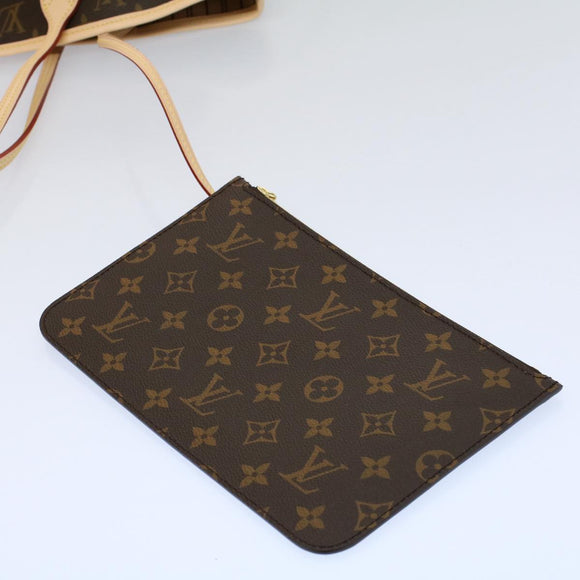 LOUIS VUITTON Monogram Neverfull MM Tote Bag M40156 LV Auth ar10581SA