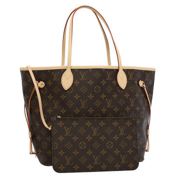 LOUIS VUITTON Monogram Neverfull MM Tote Bag M40156 LV Auth ar10581SA