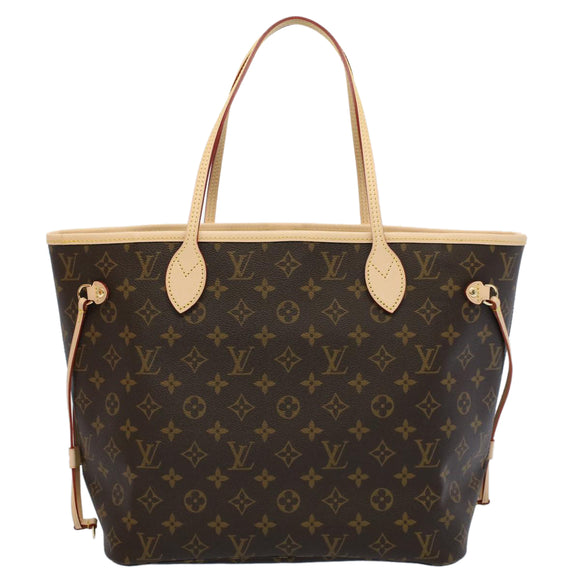 LOUIS VUITTON Monogram Neverfull MM Tote Bag M40156 LV Auth ar10581SA