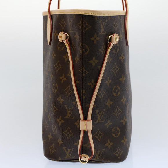 LOUIS VUITTON Monogram Neverfull MM Tote Bag M40156 LV Auth ar10581S
