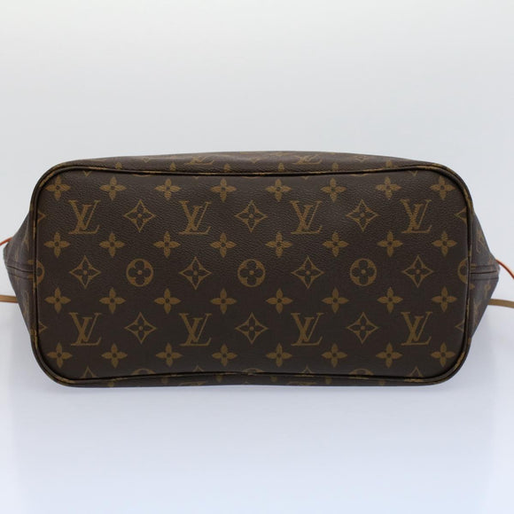 LOUIS VUITTON Monogram Neverfull MM Tote Bag M40156 LV Auth ar10581S