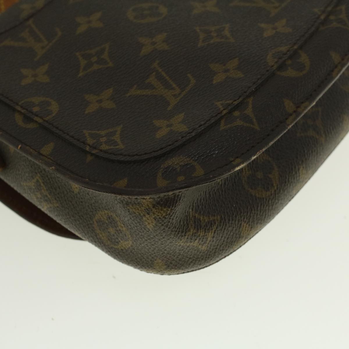 LOUIS VUITTON Monogram Saint Cloud MM Shoulder Bag M51243 LV Auth ar10586B