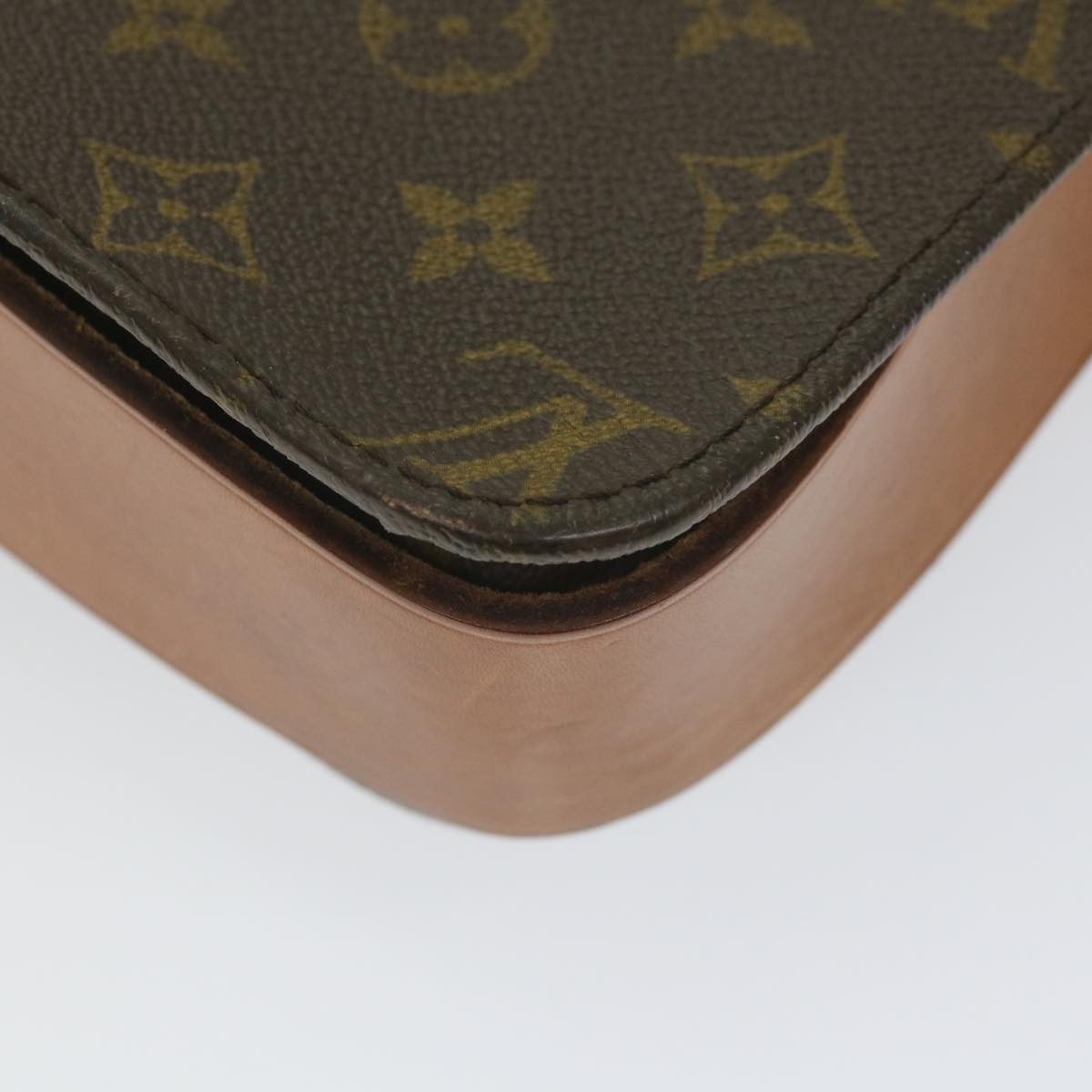 LOUIS VUITTON Monogram Cartouchiere GM Shoulder Bag Vintage M51252 Auth ar10588B