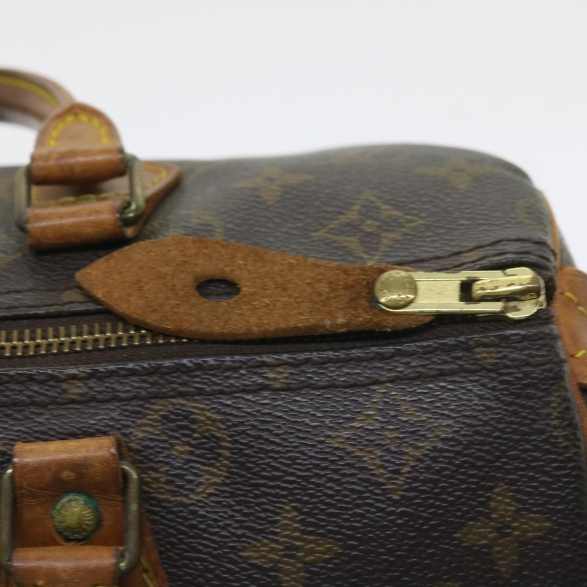 LOUIS VUITTON Monogram Speedy 30 Hand Bag M41526 LV Auth ar10610B