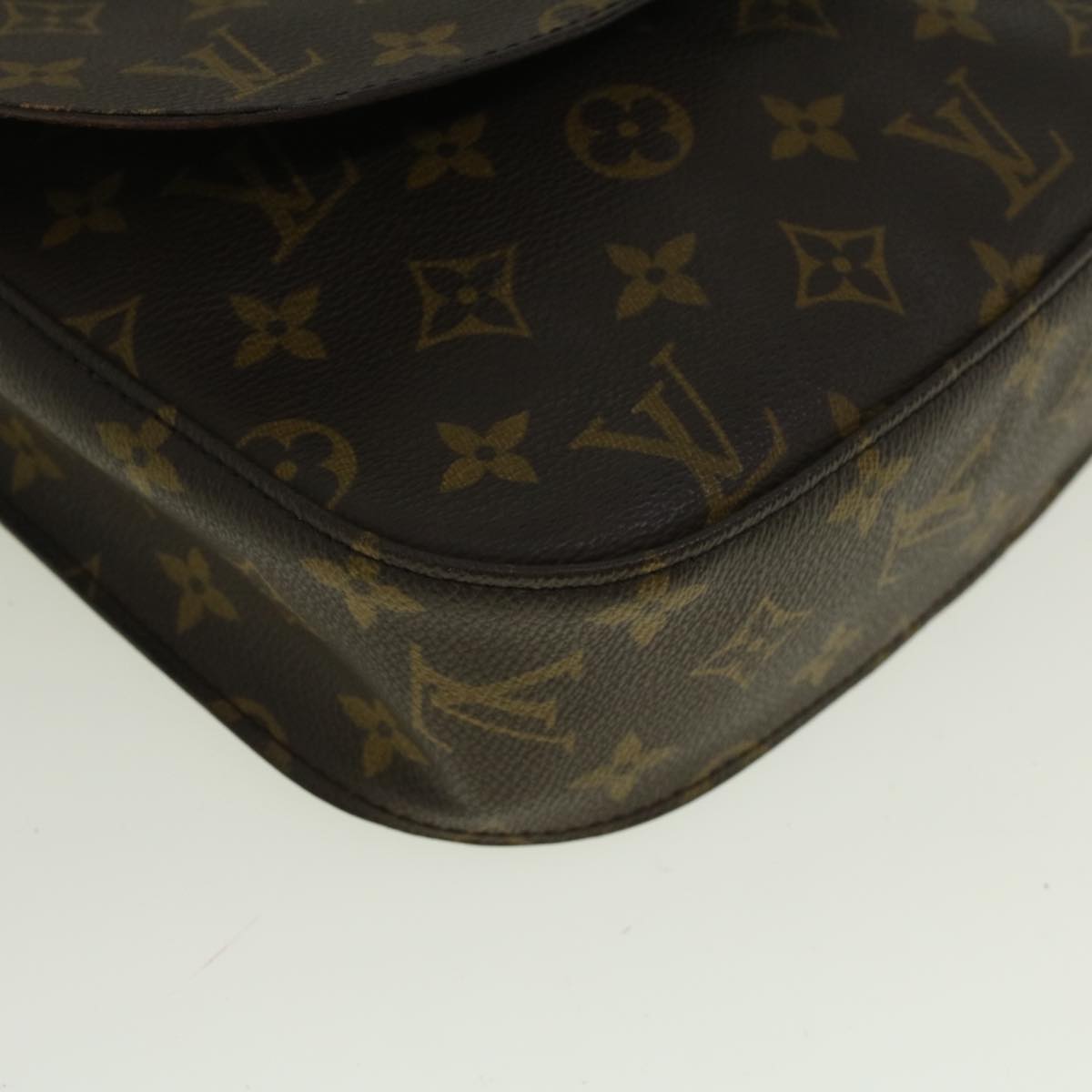 LOUIS VUITTON Monogram Saint Cloud GM Shoulder Bag M51242 LV Auth ar10624B