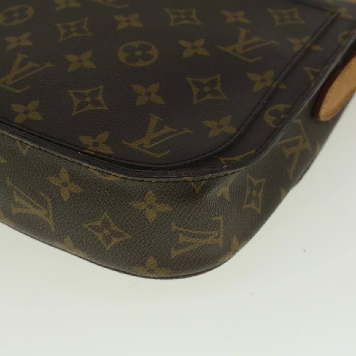 LOUIS VUITTON Monogram Saint Cloud GM Shoulder Bag M51242 LV Auth ar10624B