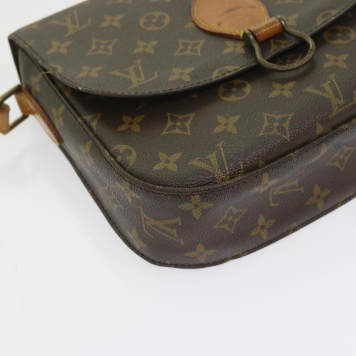 LOUIS VUITTON Monogram Saint Cloud GM Shoulder Bag M51242 LV Auth ar10652