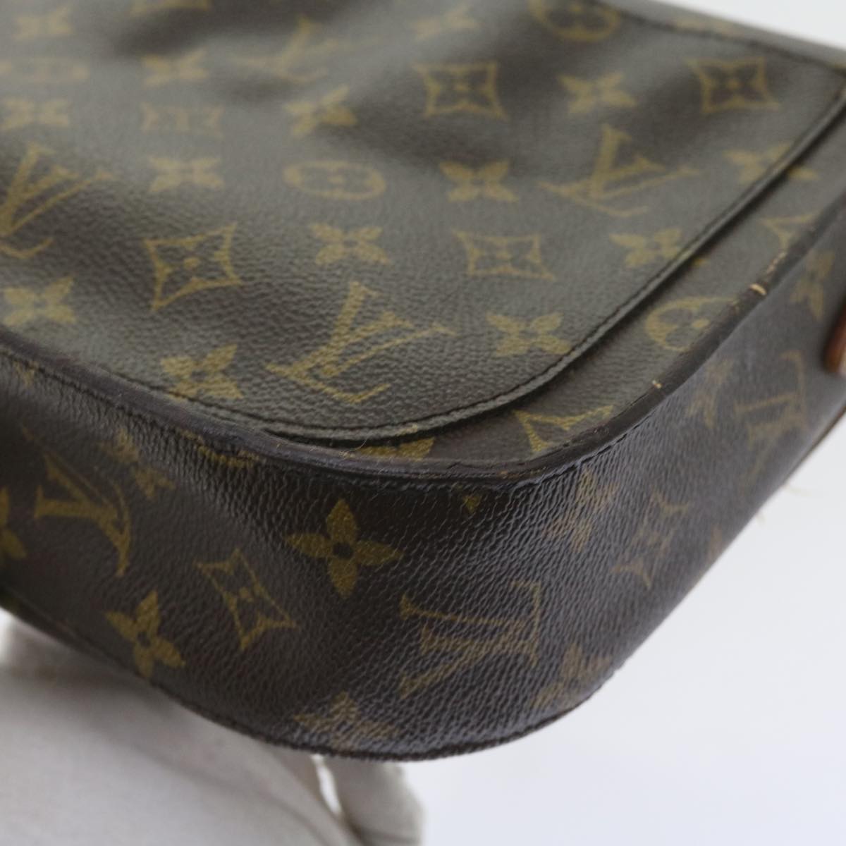 LOUIS VUITTON Monogram Saint Cloud GM Shoulder Bag M51242 LV Auth ar10652