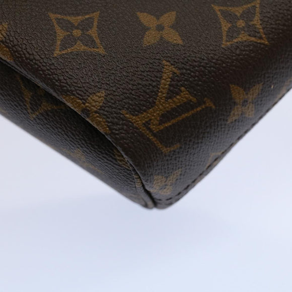 LOUIS VUITTON Monogram Neverfull BB Hand Bag 2way M46705 LV Auth ar10816SM