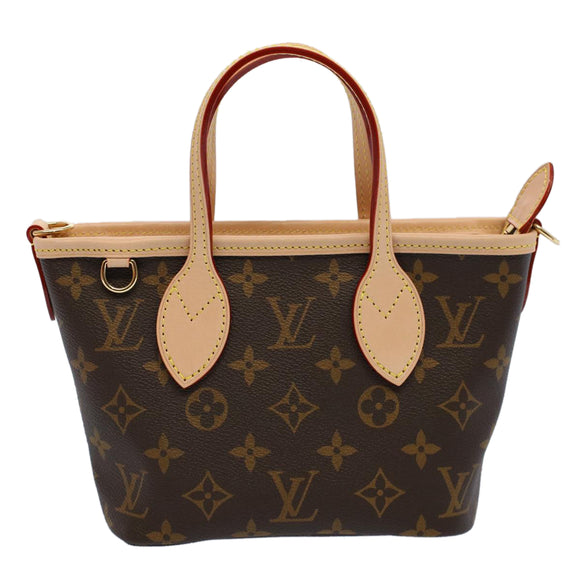 LOUIS VUITTON Monogram Neverfull BB Hand Bag 2way M46705 LV Auth ar10816SM