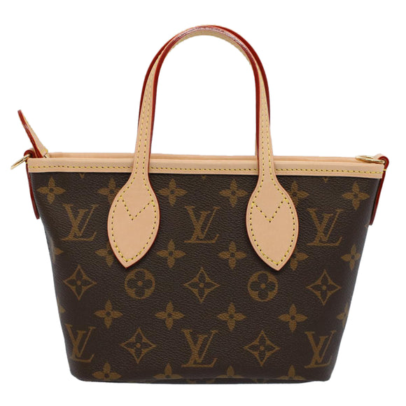 LOUIS VUITTON Monogram Neverfull BB Hand Bag 2way M46705 LV Auth ar10816SM
