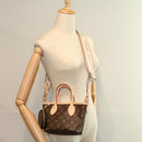 LOUIS VUITTON Monogram Neverfull BB Hand Bag 2way M46705 LV Auth ar10816SM-34