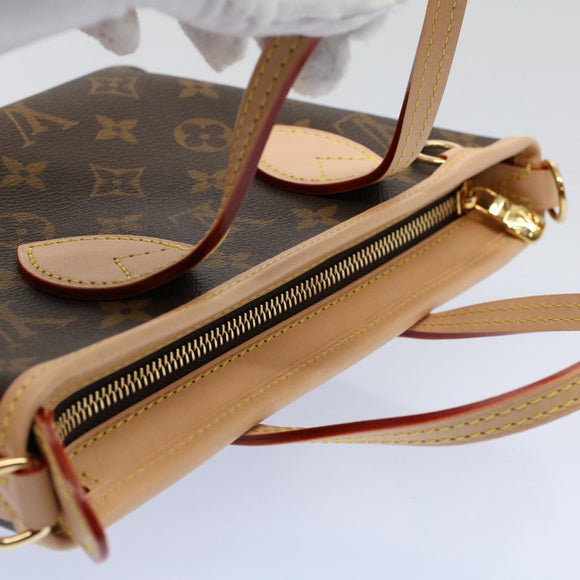 LOUIS VUITTON Monogram Neverfull BB Hand Bag 2way M46705 LV Auth ar10816SM