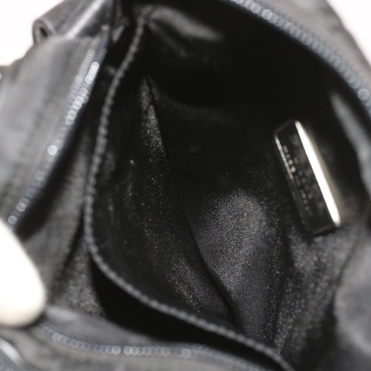 PRADA Shoulder Bag Nylon Black Auth ar10817