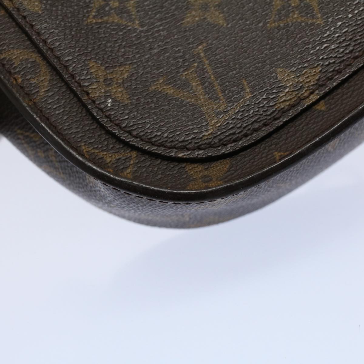 LOUIS VUITTON Monogram Saint Cloud GM Shoulder Bag M51242 LV Auth ar10821B