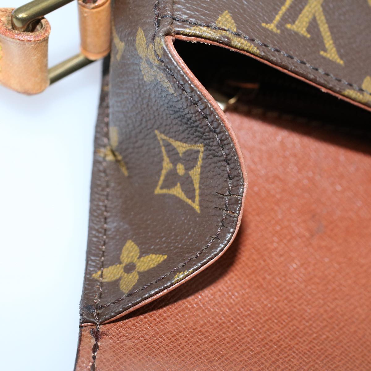 LOUIS VUITTON Monogram Saint Cloud GM Shoulder Bag M51242 LV Auth ar10825B