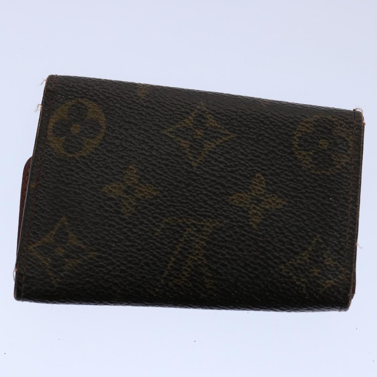 LOUIS VUITTON Monogram Damier Graphite Key Case 9Set LV Auth ar10931