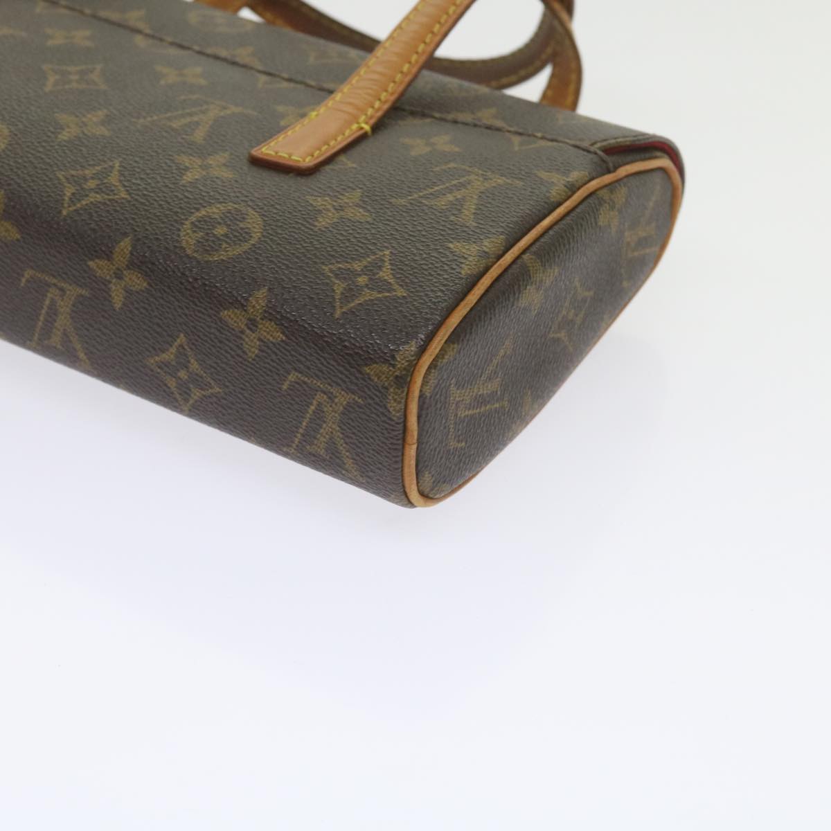 LOUIS VUITTON Monogram Sonatine Hand Bag M51902 LV Auth ar10957B