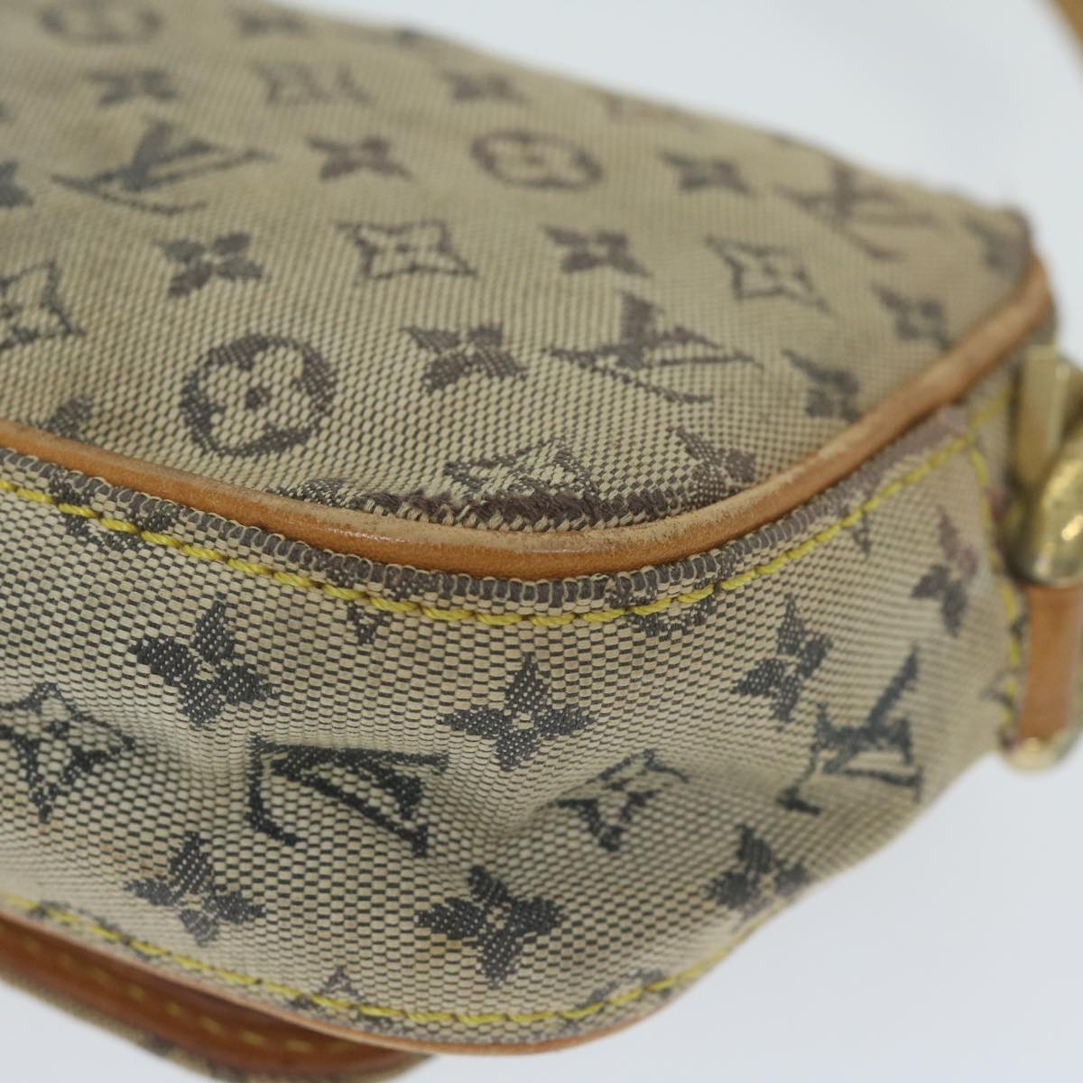 LOUIS VUITTON Monogram Mini Juliet MM Shoulder Bag Blue M92004 LV Auth ar10971B