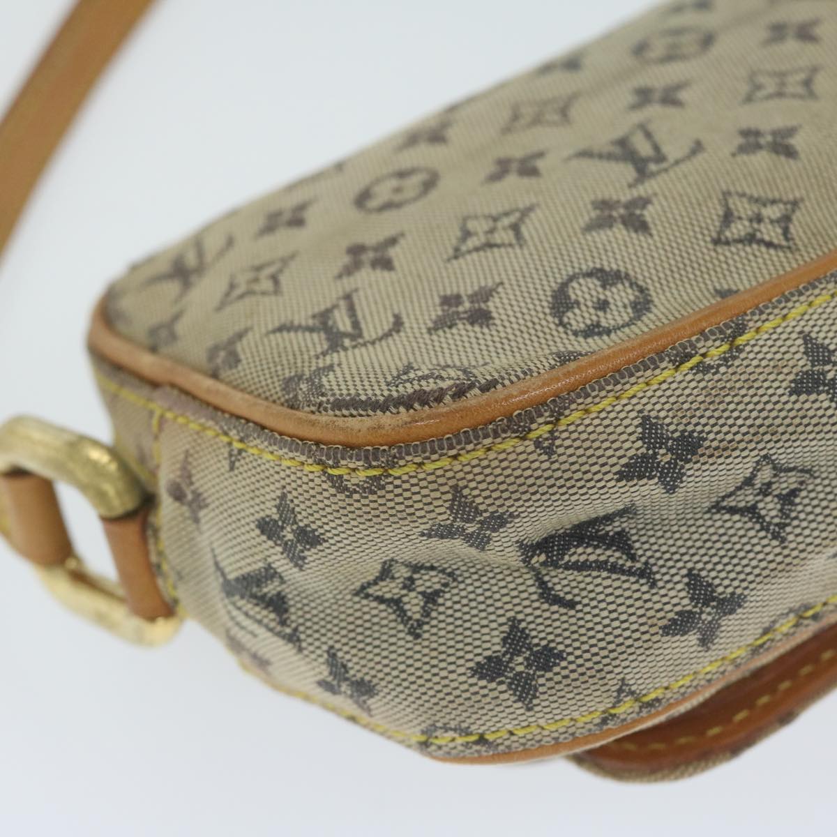 LOUIS VUITTON Monogram Mini Juliet MM Shoulder Bag Blue M92004 LV Auth ar10971B