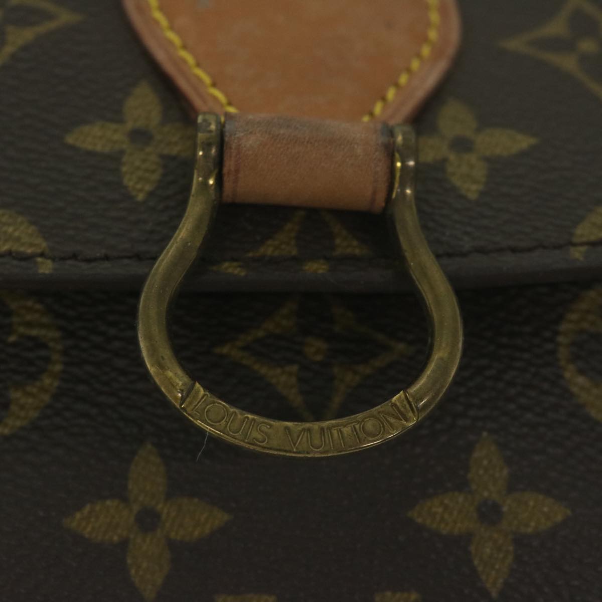 LOUIS VUITTON Monogram Saint Cloud GM Shoulder Bag M51242 LV Auth ar10978B