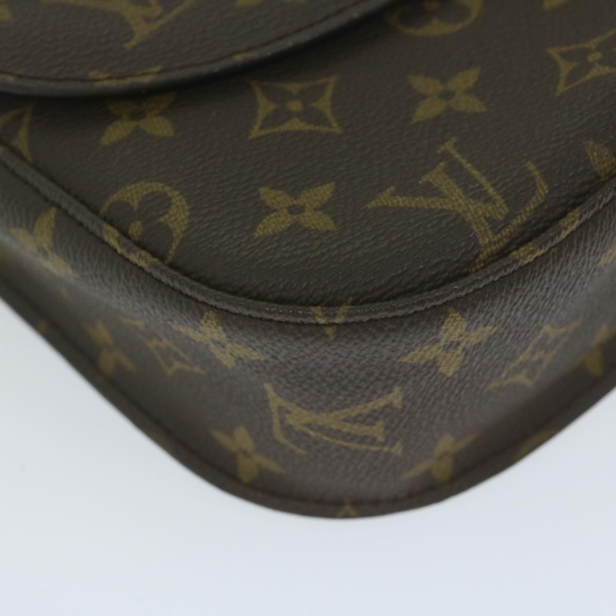 LOUIS VUITTON Monogram Saint Cloud GM Shoulder Bag M51242 LV Auth ar10979B