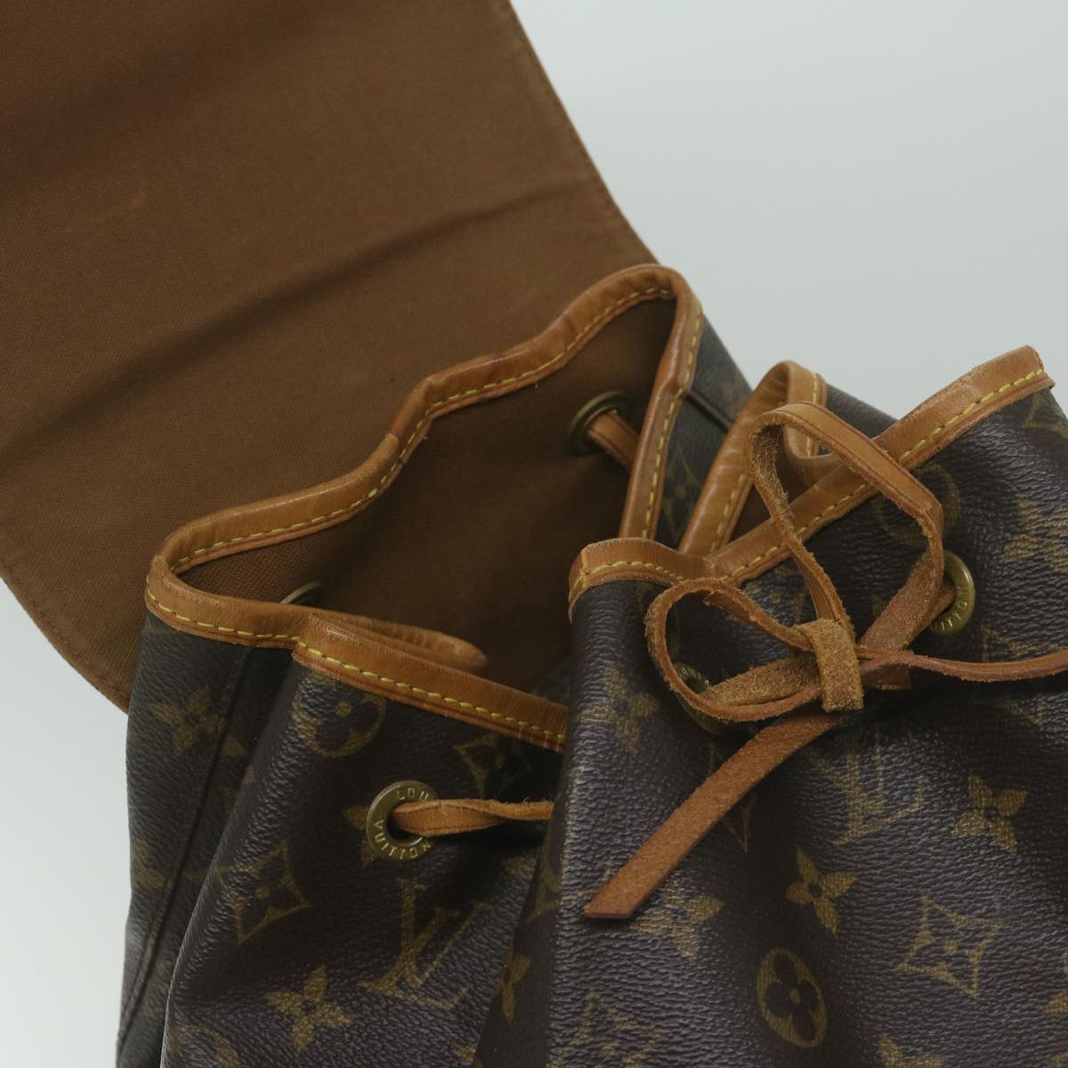 LOUIS VUITTON Monogram Montsouris GM Backpack M51135 LV Auth ar10983B