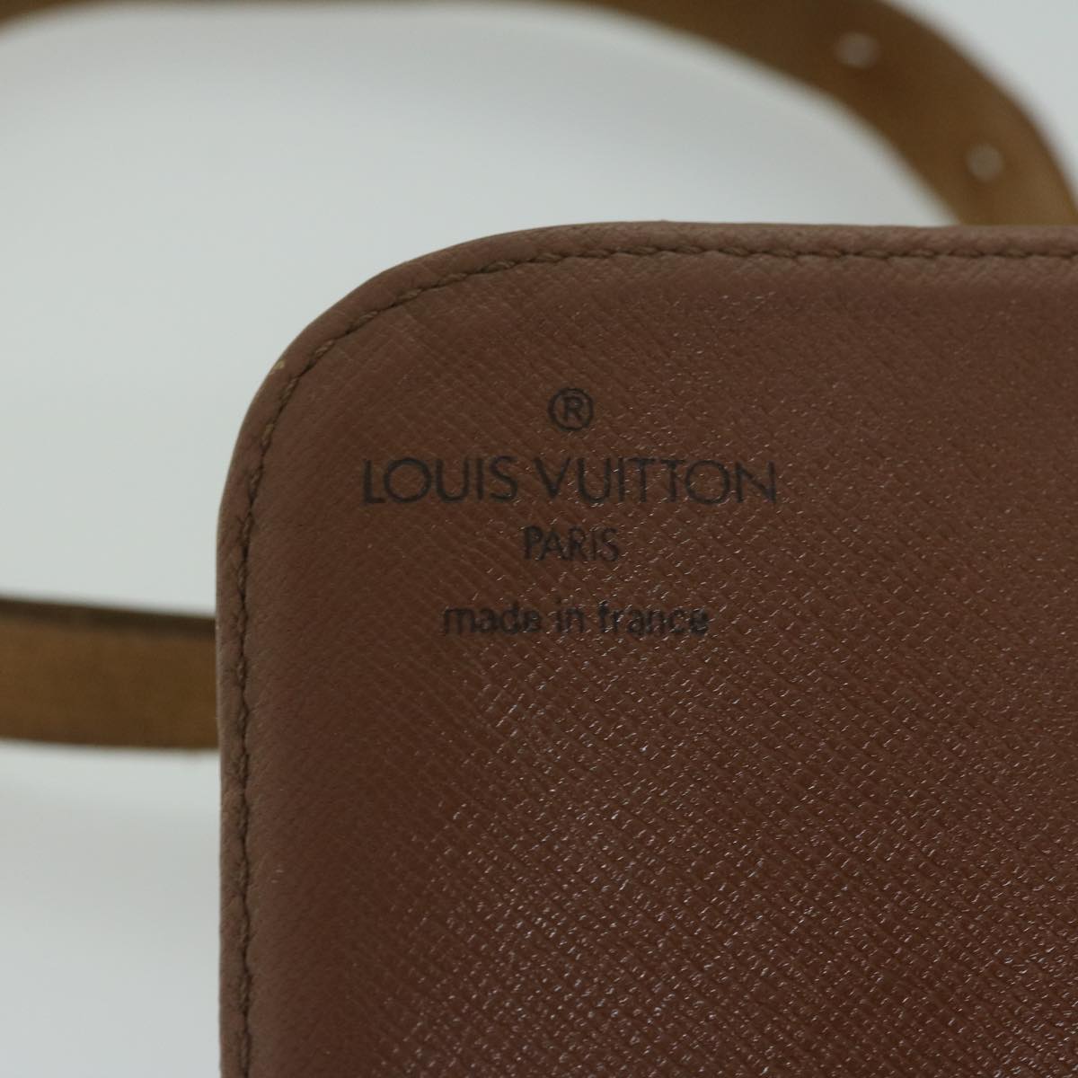 LOUIS VUITTON Monogram Cartouchiere MM Shoulder Bag M51253 LV Auth ar11000