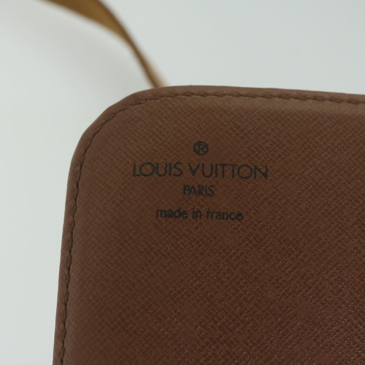 LOUIS VUITTON Monogram Cartouchiere GM Shoulder Bag M51252 LV Auth ar11029