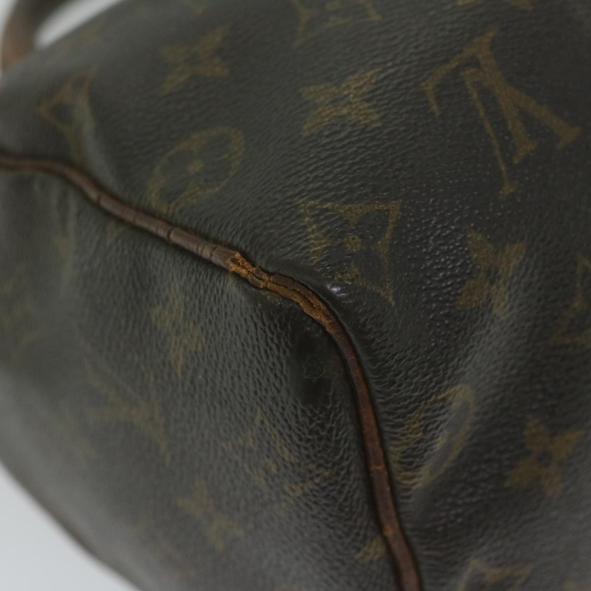 LOUIS VUITTON Monogram Speedy 25 Hand Bag M41528 LV Auth ar11042