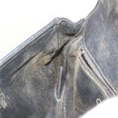 CHANEL Matelasse Turn Lock Chain Waist bag Lamb Skin Black CC Auth ar11054-20