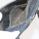 CHANEL Matelasse Turn Lock Chain Waist bag Lamb Skin Black CC Auth ar11054-12