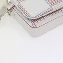 LOUIS VUITTON Damier Giant Spray Trio Messenger Bag White M20665 Auth ar11066SM-14