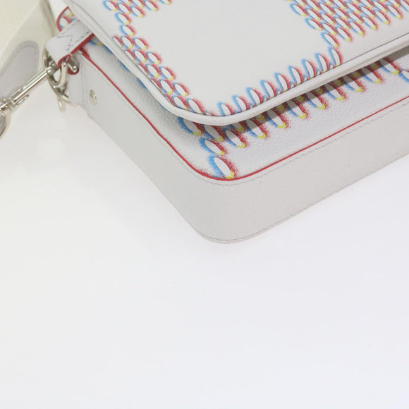 LOUIS VUITTON Damier Giant Spray Trio Messenger Bag White M20665 Auth ar11066SM