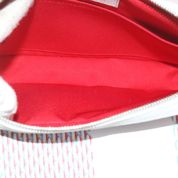 LOUIS VUITTON Damier Giant Spray Trio Messenger Bag White M20665 Auth ar11066SM
