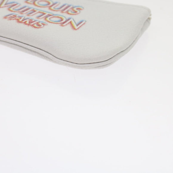 LOUIS VUITTON Damier Giant Spray Trio Messenger Bag White M20665 Auth ar11066A