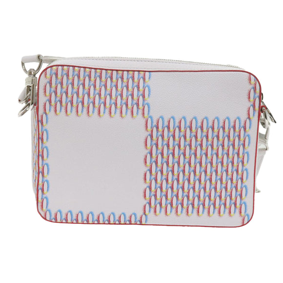 LOUIS VUITTON Damier Giant Spray Trio Messenger Bag White M20665 Auth ar11066SM