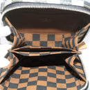 LOUIS VUITTON Damier Versette Vertical Hand Bag White Black N60273 Auth ar11067S-10